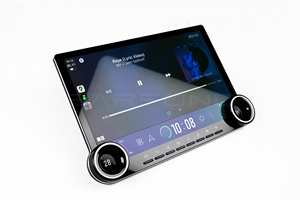 หน้าจอสัมผัสสเตอริโอติดรถ2K ขนาด13.1นิ้วพร้อม CarPlay และ Android Auto จอสัมผัสปุ่มคู่สำหรับเครื่องเล่นดีวีดี - Product Image 3