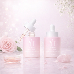 Botella de Vidrio Ámbar Esmerilado de 30 ml con Gotero Azul, Botella con Pipeta, Color Personalizado, Botella para Suero o Aceite Esencial, Venta al Por Mayor - Product Image 3