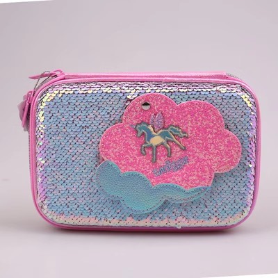 Cloud sequins stationery box-2215cm