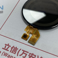 Écran tactile capacitif LCD TFT rond haute définition personnalisé de 1,28 pouce, module d'écran à bouton rotatif 240x240 avec interface SPI ST77912