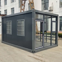 Maison de conteneur préfabriquée de luxe mobile pour les Philippines Installation simple pour hôtels appartements hôpitaux en acier