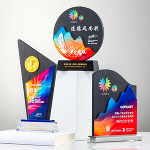 Crystal Trophy Laser Engraved Digital Printing Durable Award Supplies Business <b>Gifts</b> - Product Image 3