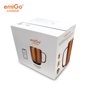 Taza de Café Inteligente con Calefacción EmiGo 355ML/12oz, Resistente al Agua IPX7, Control por Aplicación, Temperatura Constante, WarmGrip - Product Image 6