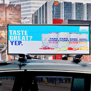 P2.5 P5 IP65 Waterproof <strong>Taxi</strong> Top LED Display, 3G 4G WiFi Programmable Car Roof Advertising Screen for <strong>Digital</strong> <strong>Signage</strong> - Product Image 4