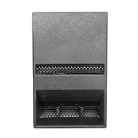 Haut-parleur de subwoofer rectangulaire portable étanche de 15 pouces avec aimant néodyme, 400 W, audio haute résolution stéréo pour système de sonorisation d'événements en plein air