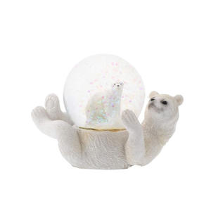 Artículos de Regalo de Comunión al por Mayor de Fábrica, Globo de Agua de Resina Hecho a Mano, Divertido Globo de Nieve con Perezoso para Oficina o Empresa - Product Image 4