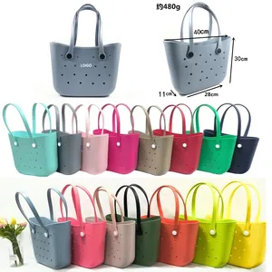 Silicone Large size shopping eva beach bag