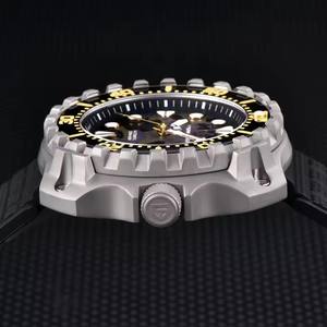 Reloj Mecánico PAGANI DESIGN para Hombre, Esfera Hueca con Diseño de Camuflaje, Movimiento NH35, Cristal de <span class=keywords><strong>Zafiro</strong></span>, Resistente al Agua 200m, Reloj de Pulsera Automático - Product Image 5