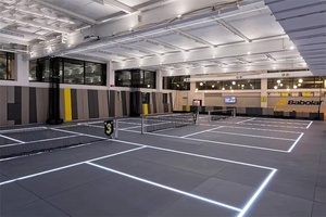 Piso Deportivo Moderno Fluorescente de PVC Acrílico Modificado, Impermeable, en Rollo, para Interiores y Exteriores, para Canchas de Tenis y Pickleball - Product Image 5