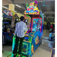 Machine de jeu à monnayeur sur le thème du cirque, Super Disc, pour loterie de billets de récompense de carnaval et de jeux d'arcade, équipement de divertissement
