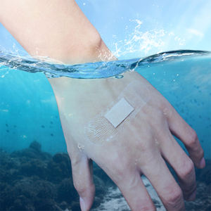 Водонепроницаемая полиэтиленовая полиуретановая хлопчатобумажная ткань, Нетканая ткань, пластырь для оказания первой помощи при ранах, дышащий пластырь - Product Image 2