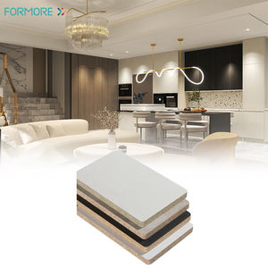 บอร์ดเมลามีนบอร์ดอนุภาคขนาด18มม. 16มม. 15มม. แผ่นเมลามีนสองด้านสีขาวขนาด2085*2850 - Product Image 1