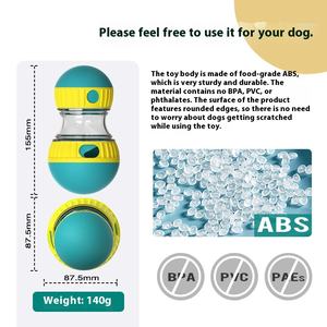 Vente en gros de jouets de nourriture pour chiens écologiques distributeurs d'astronautes fuites intéressants gobelets distributeurs de balles lentes pour jouer - Product Image 5