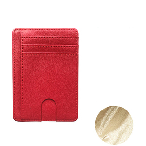 Hombre monederos ultrafino Mini <span class=keywords><strong>banco</strong></span> de negocios tarjetero cartera Simple negro Anti Rfid bloqueo tarjetas cubierta bolsa - Product Image 3