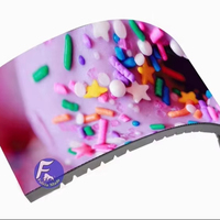 Pantalla LED de tira estrecha a todo color P1.2 P1.5 P1.8 P2 para publicidad en el borde de estanterías de supermercados