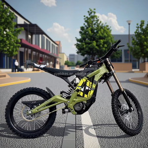 รถมอเตอร์ไซค์วิบาก Surron Light Dirt Bike Off Road Light X 10000W สีดำ-น้ำตาลทะเลทราย รุ่น Tuttio Soliel 01dirt E Bike - Product Image 3