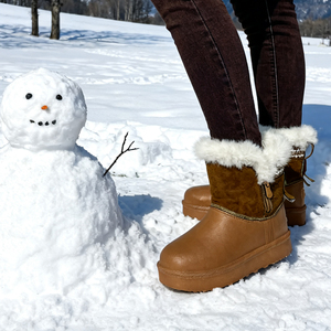 <span class=keywords><strong>Botas</strong></span> de Nieve para Mujer, Marca UGGS, de Piel de Oveja, con <span class=keywords><strong>Plataforma</strong></span> Antideslizante Integrada, de Alta Calidad y Más Vendidas - Product Image 3