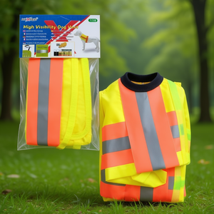 Chaleco de Alta Visibilidad para Perros Maxeed 40x38, Ropa Reflectante de Seguridad para Mascotas - Product Image 3