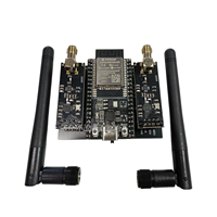 Placa de Desarrollo 2.4G WiFi BT Dual NRF24 con Antena de Montaje Superficial, Módulo de Expansión, Programación y Modificación para Geeks