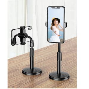 Soporte para Teléfono Móvil de Escritorio 2025, Rotación de 360 Grados para Transmisión en Vivo, Grabación de Video, Base Redonda para Smartphone, Soporte para Youtube - Product Image 2
