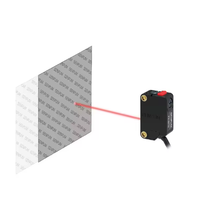 Capteur photoélectrique infrarouge BGS carré de 400 mm PX-450MCAN avec amplificateur intégré, longue portée, fixation par vis pour solutions de détection