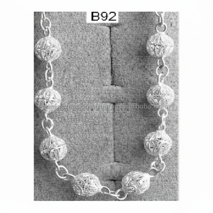 Collier personnalisé en argent sterling Collier en argent sterling avec nom personnalisé Collier en argent pur - Product Image 1