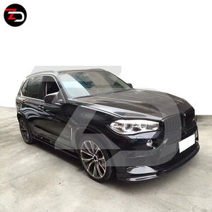 Kit corpo diffusore gonna laterale labbro anteriore 1 Set scatola di cartone Standard 99% fibra di carbonio 2014-2018 per <span class=keywords><strong>BMW</strong></span> X5 F15 X5M <span class=keywords><strong>F85</strong></span> alta qualità - Product Image 3
