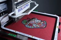 Machine à broder informatique à 1 tête HOLIAUMA, comme Tajiam, garantie 10 ans, multifonction, usage domestique, 400*600mm, broderie 3D