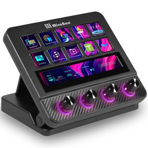 N4Pro Deck LCD Key Keyboard <b>With</b> RGB Display and <b>USB</b> Hub Programmable <b>Control</b> Console for Online Sellers Ready Stock No Inventor - Product Image 1