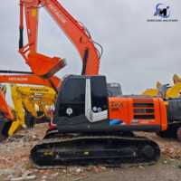 Excavadora Hitachi ZX200 de 20 Toneladas, Mejor Precio de Segunda Mano, Equipo Industrial Pesado de Primera Marca para Construcción y Movimiento de Tierras