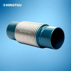 Joint de dilatation anti-vibration flexible JIS en acier inoxydable de qualité industrielle, surface lisse, basse pression, pour conduites de vapeur - Product Image 3