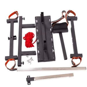 <span class=keywords><strong>Banc</strong></span> de Contrainte <span class=keywords><strong>BDSM</strong></span> Robuste avec Menottes Réglables, Mobilier de Bondage Premium pour Jeu Kink et Entraînement Soumis, Fabriqué en Chine - Product Image 2