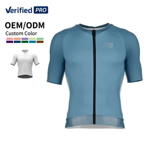 Maillot de cyclisme personnalisé léger hommes cyclistes été vêtements de sport à séchage rapide vélo hommes maillot de cyclisme