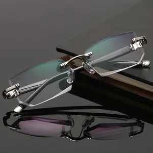 2024 New Transparent Myopic Men Square Frame Big Round Face Optical Glasses Anti Radiation And Blue Light Glasses Frame