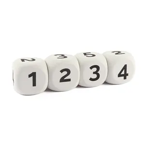 Factory Sales Exercise Fitness Soft EVA Foam Cube Dice Playing Games Large Size Blank DIY Eva Foam Dice