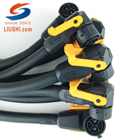 Connecteur de Charge M25 2+6 Femelle 30-50A, Faisceau de Câbles pour Batterie de Vélo Électrique et Scooter, Prise Circulaire en Nylon