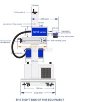 Machine de marquage laser à fibre portable 40W pour la date de production, les câbles et le verre automobile