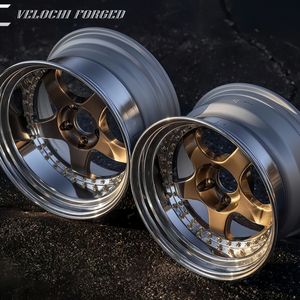 Velochi - Offre Spéciale - Jantes Forgées 3 Pièces Brossées et Polies 5x120 5x112 5x114.3 18 19 20 21 22 Pouces pour Voiture de Course - Product Image 3