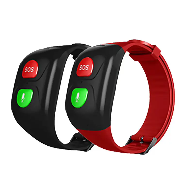 Elderly gps gprs tracker Smart Watch with Heart Rate m o n i t o r / Medical Alert/ kids SOS Personal gps tracker bracelet