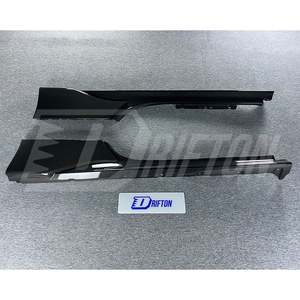 SF90 Full Visible Carbon Fiber <b>Side</b> Skirts For Ferrari SF90 Body Kits - Product Image 2