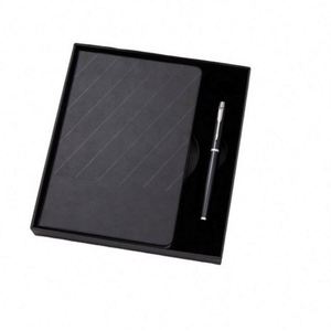 Juego de Cuadernos Promocionales al por Mayor, Bolígrafo Personalizado con Logotipo y Caja de Regalo, Juego de Cuadernos con Cubierta de Cuero Suave para Regalos Empresariales de Lujo - Product Image 3
