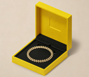 Logo personnalisé pour boîte à bagues et boîte d'emballage de bijoux en cuir PU violet haut de gamme - Product Image 6