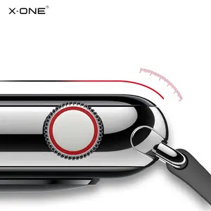 X.ONE Extreme Shock Eliminator Anti-Smudges Watch Screen Protector For iWatch 38/41/42/44/45mm Series