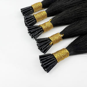 Toptan 100% çift çekilmiş Remy insan saçı postiş manikür hizalanmış I İpucu saç <span class=keywords><strong>Keratin</strong></span> insan saçı postiş satıcıları - Product Image 6