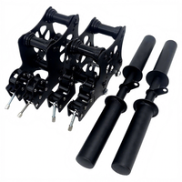 Accessoires de fitness améliorés et réglables pour la musculation, machine à ramer à résistance réglable, rack à squats Smith DIY, équipement de fitness antidérapant pour salle de sport