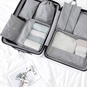 Organizador de Equipaje de Diseño Personalizado, Juego de 7 Cubos de Embalaje para Accesorios - Product Image 5
