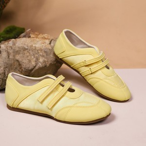 Scarpe da Donna alla Moda Rosa Chiaro con Doppio Velcro, <span class=keywords><strong>Ballerine</strong></span> Mary Jane, Scarpe Casual Basse per Ragazze - Product Image 1