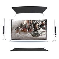 Téléviseur intelligent incurvé 65 pouces 4K Ultra HD LED, grand écran