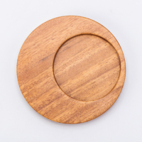 Ensemble de tasses à café en céramique minimalistes avec soucoupe en bois et cuillère dorée, tasse à thé en porcelaine nordique moderne