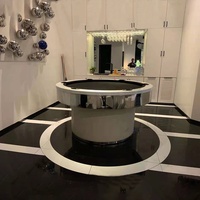 Table de billard ronde Marvel pour la maison / le bar / le club, table de billard en MDF